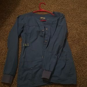 XS wonderwink flex scrub jacket.